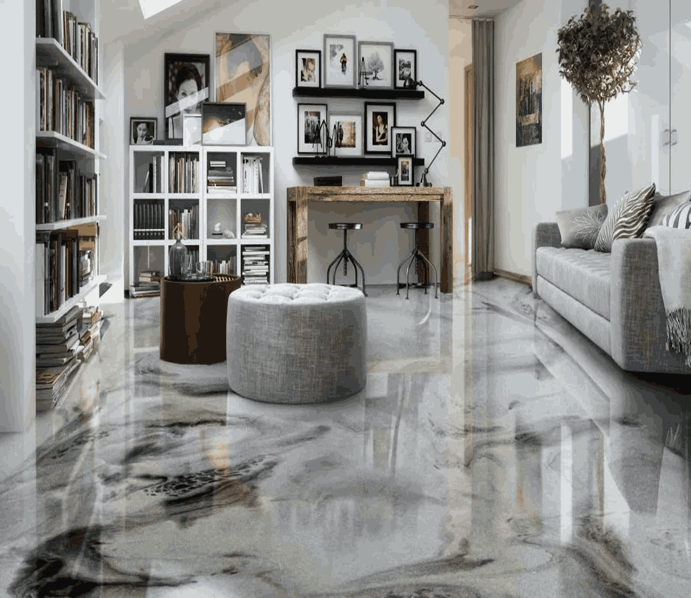 Metallic Epoxy Floors